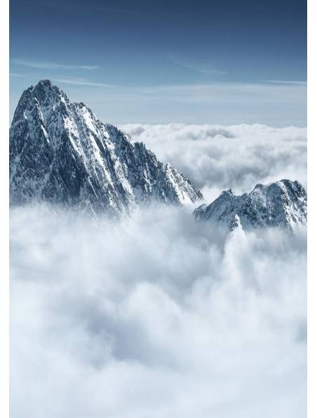 Szczyt Góry w Chmurach, Plakat