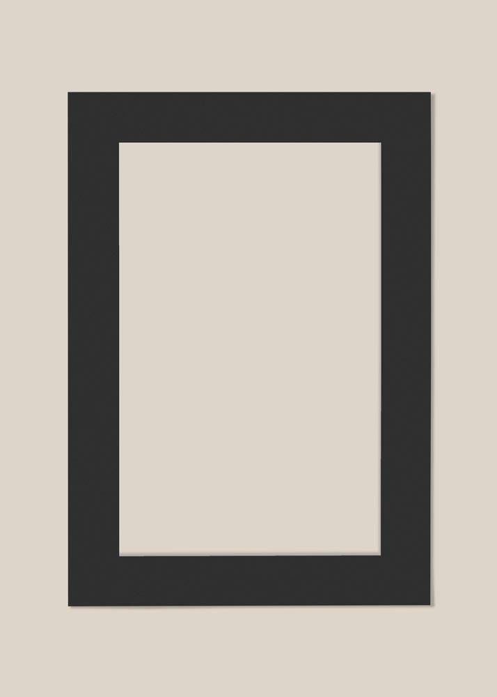 Passe-partout czarne dedykowane do plakatów Mermer o wymiarach 50x70 cm.